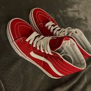 Vans - Red High Tops